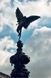 Status of Eros, Piccadilly Circus, London