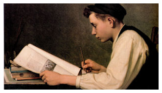 Le petit liseur - Ozias Leduc