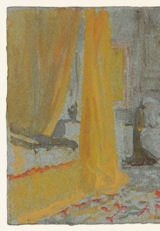 Turner, Bedroom, Fire Burning, left half