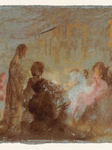 Turner, Conversation Group, detail