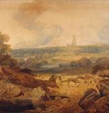 Turner, East View, Fonthill