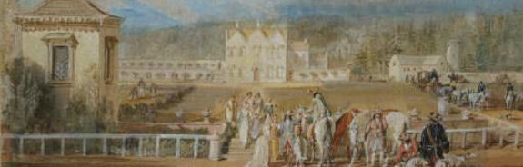 JMW Turner, Farnley in the Old Time, cropped