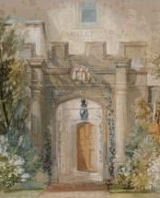 Turner, Front Door and Porch, Farnley Hall