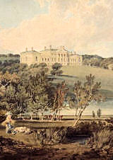 JMW Turner, Harewood House from south-west
