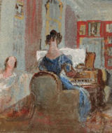 Turner, Music, White Library, cropped, left half