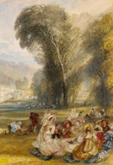 Turner, Richmond Hill and Bridge, detail (2)