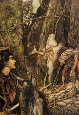Arthur Rackham, The Water of Life
